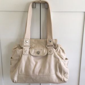 Marc Jacobs cream hobo bag